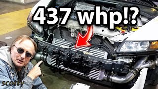 Here's Why This Base Model 2008 Acura TL Makes 437 Wheel Horsepower