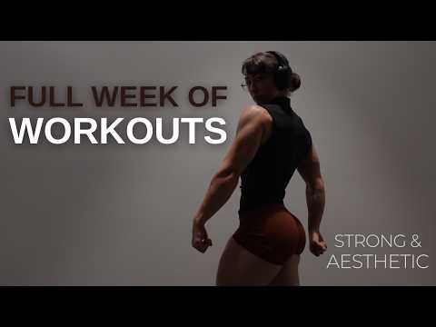 My Full Week Of Gym Workouts Leanbeefpatty