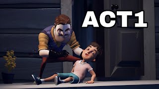 Hello Neighbor 2 Ps5 Act 1 Full Game Walkthrough - No Commentary 