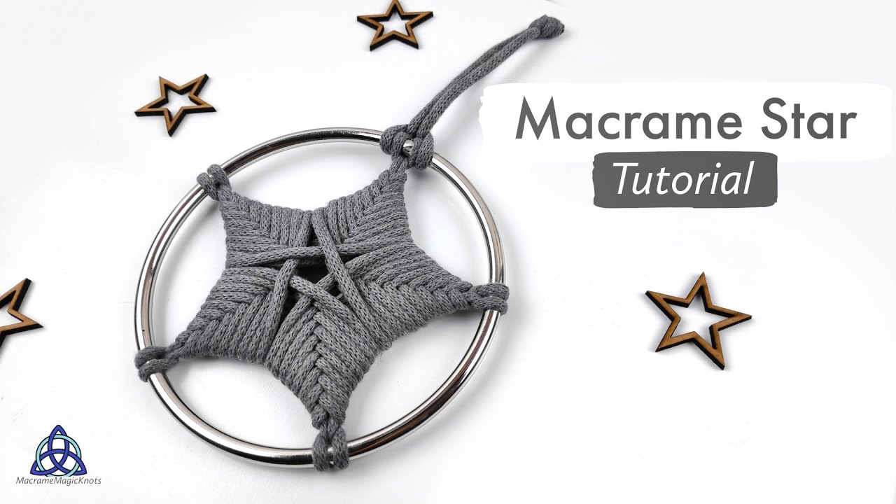 Diy Macrame Star Wall Hanging Macrame Star Tutorial Youtube - Beautiful Full HD Mountain Pictures | Free Download