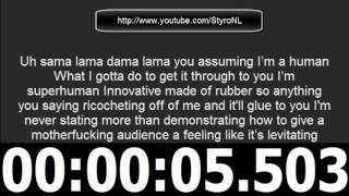 Eminem - Rap God spits 100 words in 16 seconds [Amazing :o]