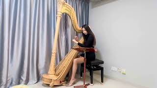 Disney Music LAVA from Pixar (I Lava You | Volcano song) Harp Cover