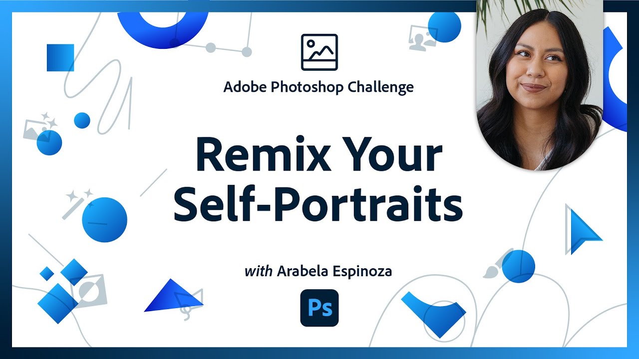 Remix Your Self Portraits Photoshop Challenge Youtube