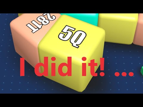 Cubes 2048 io - IT'S JUST A SHOCK - A WORLD RECORD -  5 Q