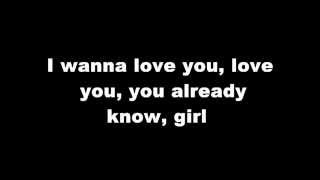 Akon-I wanna love you lyrics