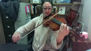 Viola Up on the House Top  - Slow Tempo