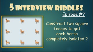 5 Riddles That Will Test Your Brain Power  - Episode #7 || Geeksforgeeks