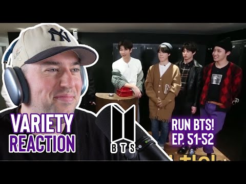 BTS Reaction - Post Dive Variety - Run BTS! (Ep 51 & 52)