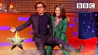 Tom Holland and Zendaya&rsquo;s height difference caused a *slight* problem on set&hellip; - BBC