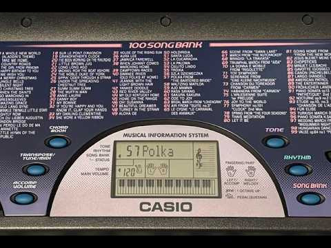 57 - Polka &ldquo;The Bartered Bride&rdquo; [Casio CTK-451 Song Bank Archive]