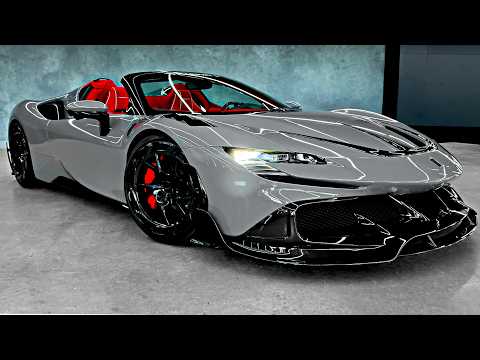 Ferrari SF90 Mansory - Sound, interior and Exterior
