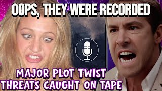 Blake Lively & Ryan Reynolds Caught in Secret Audio THREATENING to HIJACK $30M Film From Baldoni