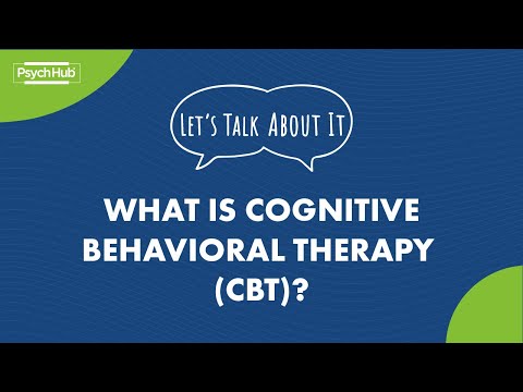 Letstalkaboutit What Is Cognitive Behavioral Therapy Cbt