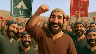 Parshat Matot-Masei: The Weekly Parsha Story Illustrated by AI