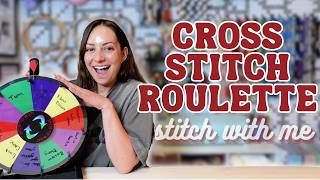 Stitch With Me: Cross Stitch Roulette (32count Evenweave Stitching)