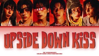 TXT (투모로우바이투게더) & YOU AS A MEMBER - Upside Down Kiss[Karaoke] Color Coded (EASY LYRICS)