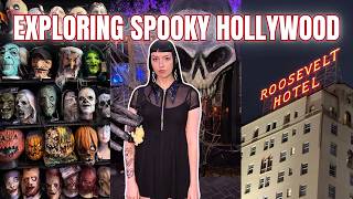 I Explored Spooky Hollywood: Haunted Hotel, Halloween Eats & Oddities