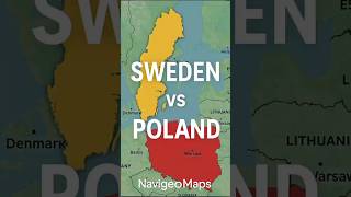 Sweden vs Poland Map Comparison | NavigeoMaps
