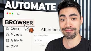 Automate ANYTHING with Claude Code + Browser