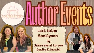 Author Event Chaos: ApollyCon & Meeting Sadie Kincaid