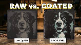 Slate Photo Engraving Looks INSANELY Good | Diode Laser
