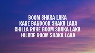 Boom Shaka Lyric Video   KR$NA   Dhanda Nyoliwala