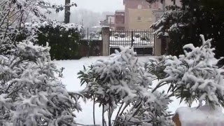 neige le 16 mars 2016 &agrave; crest dr&ocirc;me