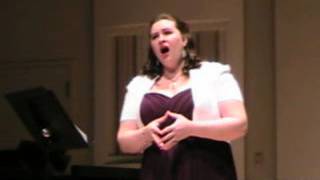Lindsay Nuesca, mezzo-soprano, 4 Russian art songs by Tchaikovsky