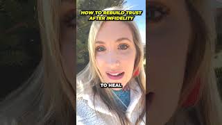 How to Rebuild Trust after Infidelity #shorts