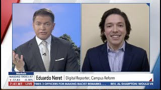 Cancel culture on college campuses...Eduardo Neret joins Newsmax to analyze