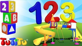 TuTiTu Pr&eacute;scolaire | Apprendre l'anglais | comptez jusqu'&agrave; 10 | 123 Plaine de jeux