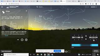 Heliacal Rising of Sirius