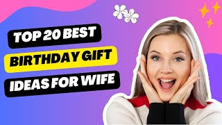 20 Best Birthday Gift Ideas For Wife | Surprise Gifts For Wife @justsohappygiftshop