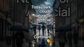 Dark cloud | The dark side of MASSIVE shelf cloud thunderstorm secrets revealed #shorts #viral