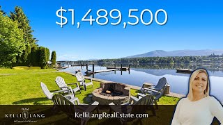 Inside the Dreamiest Lakefront Home in Mount Vernon 🏡✨ | Big Lake, WA Tour