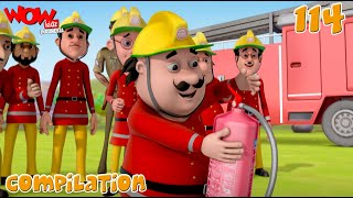 Motu Patlu Bahasa Indonesia | Kompilasi 103 | Cerita Animasi Lucu | WowKidz Indonesia | #spot