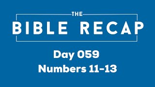 Day 059 (Numbers 11-13)