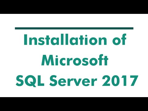 Install Microsoft SQL Server 2017 Express Edition and SQL Server Management Studio 18