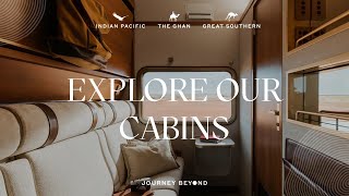 Cabin Comparison | The Ghan, Indian Pacific and Great Southern | Journey Beyond