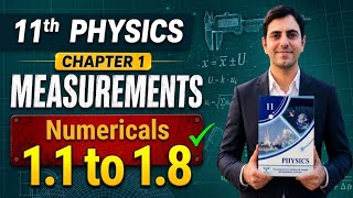 Class 11th Physics New Book PCTB | Unit 1 Exercise Numerical Solution | 11th Physics Unit 1 Problems