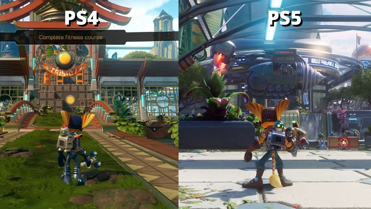 Ratchet Clank Rift Apart Graphics Comparison Ps5 Vs Ps4 – Otosection