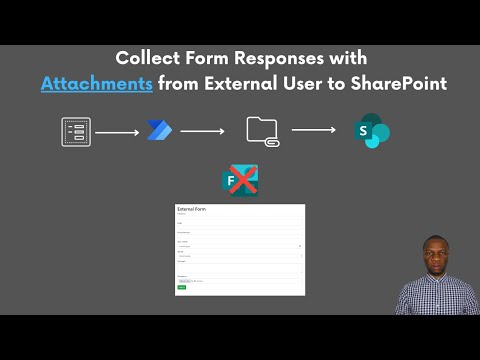 Collect Form Responses With Attachments From External Users To Sharepoint