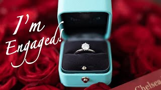 My Engagement Ring 💍 | Tiffany&Co. 1 Carat Diamond Engagement Ring | 티파니앤코 1캐럿 다이아몬드 프로포즈반지