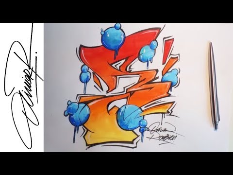 How2art How To Draw Graffiti Alphabet Throwies Vidoemo Emotional Video Unity