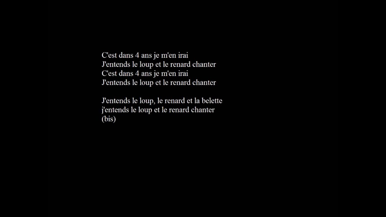 Nolwenn Leroy La Jument De Michao Paroles