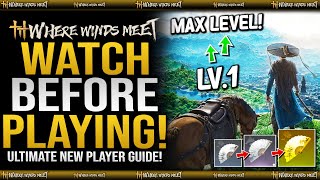 The ULTIMATE BEGINNERS GUIDE for NEW PLAYERS in Where Winds Meet - Become Powerful FAST & EARLY!