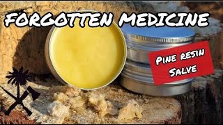 Forgotten Medicine: Pine Resin, Making a Pine Resin Salve