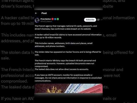 So Another Data Breach Happened