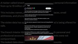 SO...ANOTHER DATA BREACH HAPPENED!