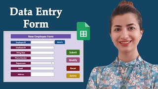 Stream How to create a data entry form in Google Sheets [with multiple databases] Online